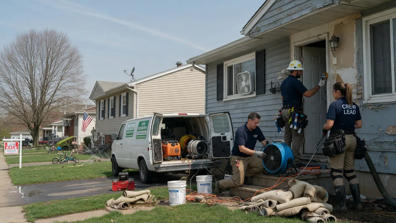 Flood Cleanup in Latham, OH near me
