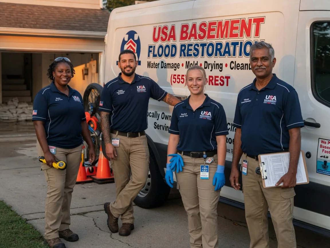 Basement Flood Cleanup company in Latham, OH